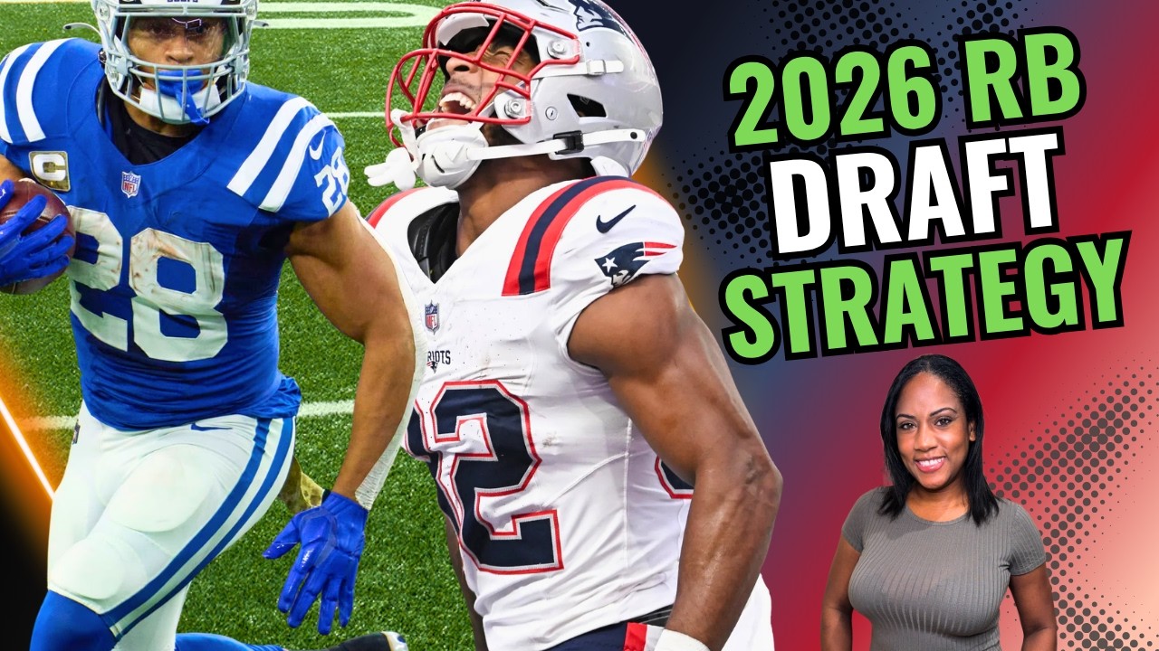 Fantasy Football RB Draft Strategy: Tiers, Targets & Pick-by-Pick Breakdown