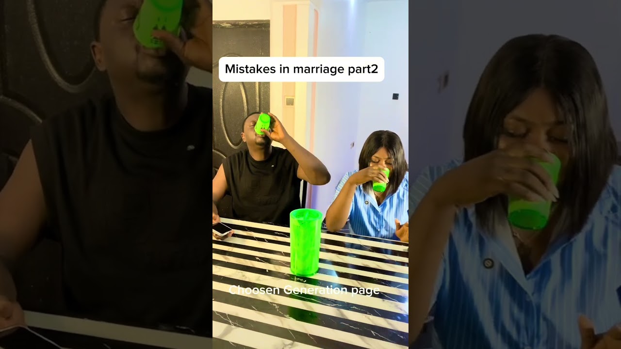 Mistakes in marriage 