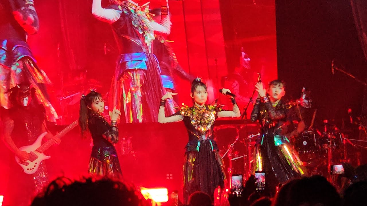 BABYMETAL [FANCAM /4K] [An Evening with BABYMETAL -  LOS ANGELES] @ The Regent Theater 7/24/2025