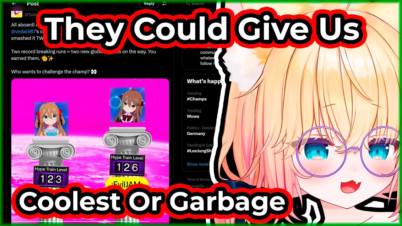 Mini Was Afraid Twitch Would Make Bad Neuro Hype Train Emotes...