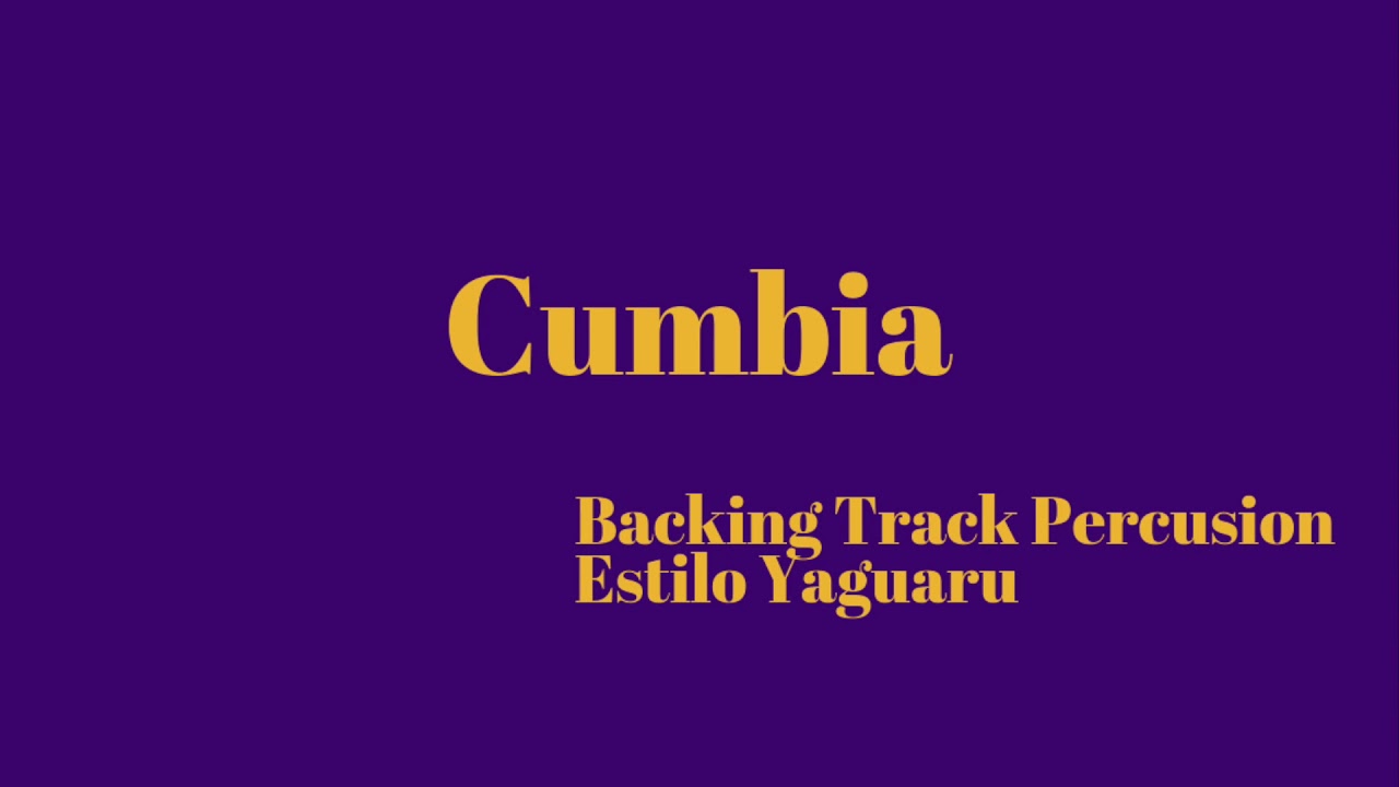 Backing Track Percussion - Cumbia 