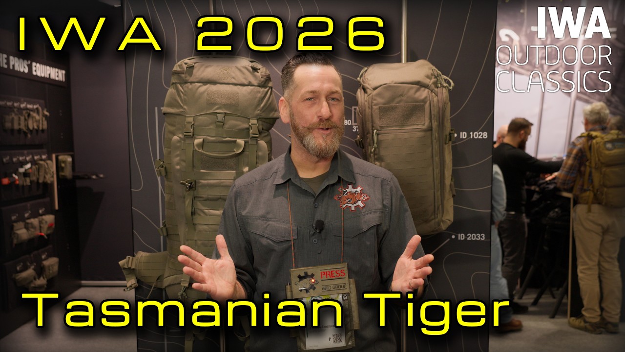 IWA 2026 - Tasmanian Tiger - Neuer Rucksack - Tatonka und Chestrig