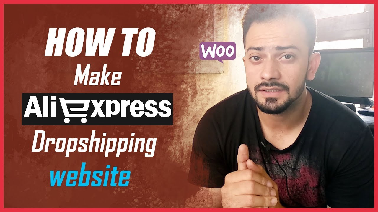 How to make AliExpress dropshipping website - dropshipping with aliexpress