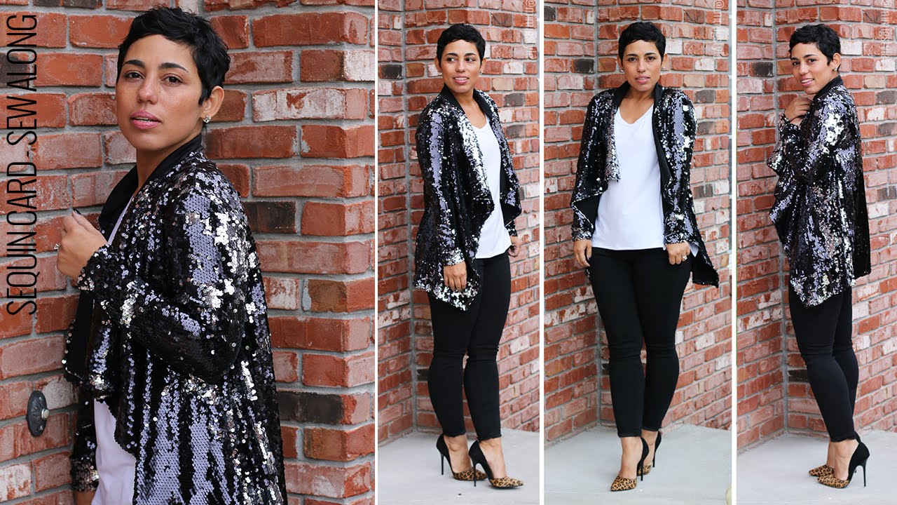 DIY Sequin Cardi Sew-Along