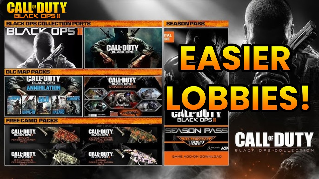 HOW TO GET EASY LOBBIES in BO1 & BO2! Treyarch JUST Confirmed Crossplay for Black Ops 1 & 2!