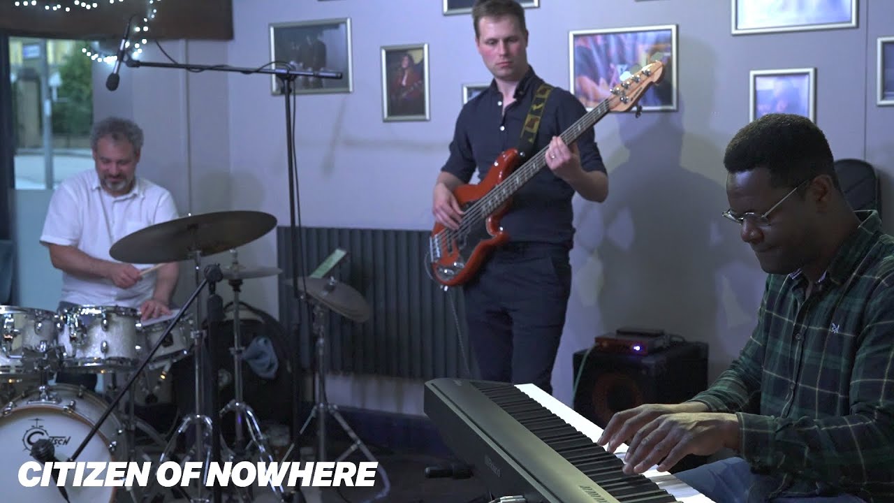 Jayefel Jazz Trio Perform Citizen of Nowhere Live at Harmony House 4K