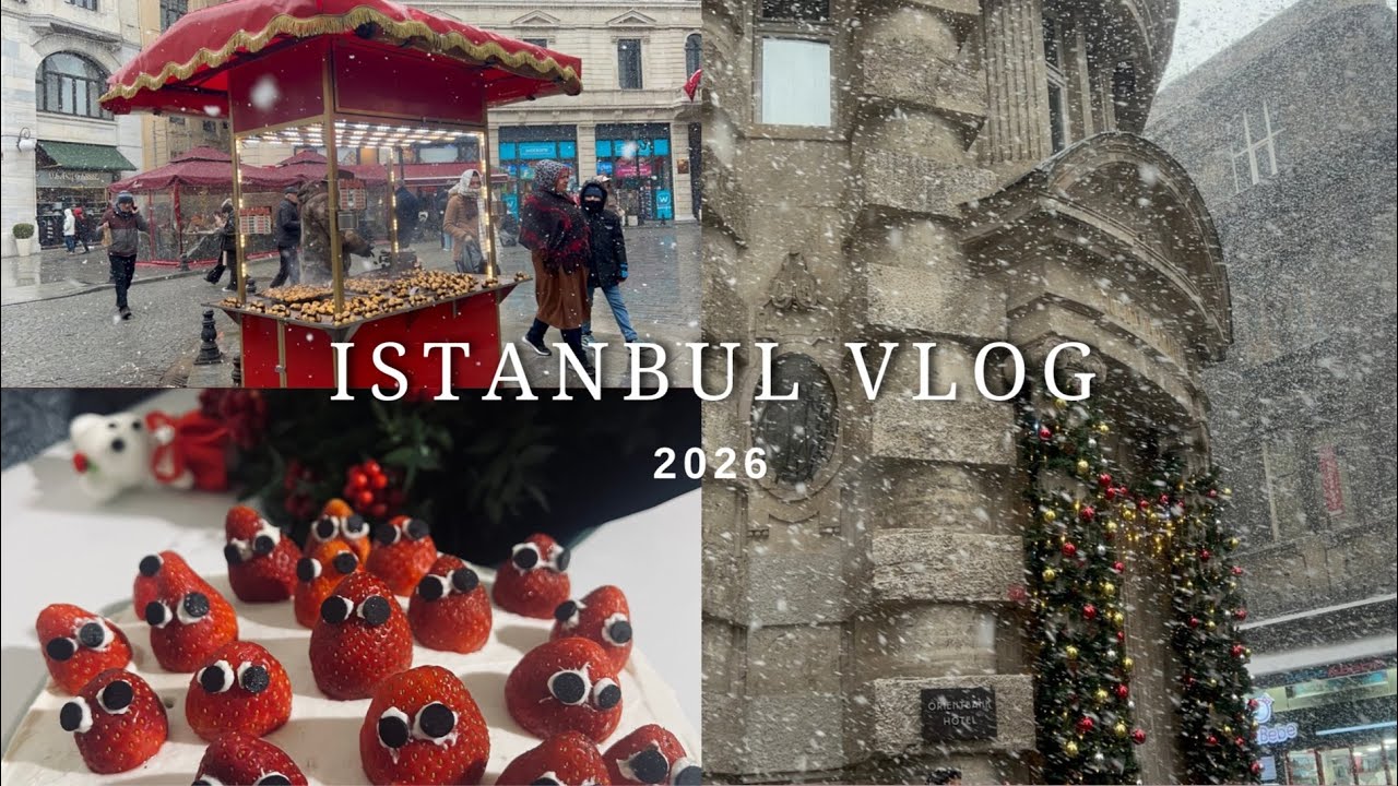 Bir Yeni Yıl Sabahı | Kar Taneleri ve Sessiz Anlar, 2026 ☃️ #istanbuldiaries 