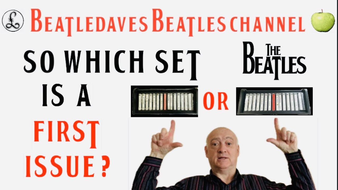 Beatles Roll Top Box, The Definitive Way To Tell A 1988 First Issue Set!