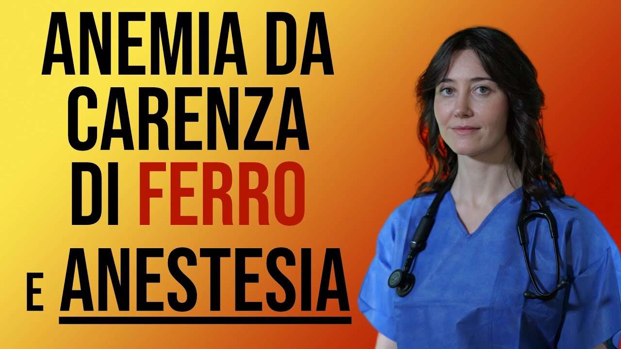 Sei anemico? Da carenza di ferro? Non arrivare impreparato al tuo intervento chirurgico!🩸