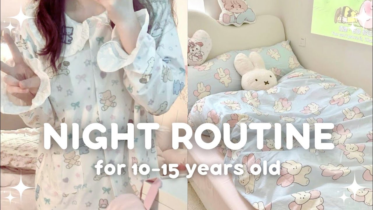 10-15 year olds School Night Routine ✨️simple and productive