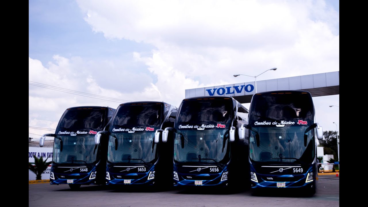 Entrega de 20 unidades Volvo 9800 DD a Omnibus de México. #TúNosMueves