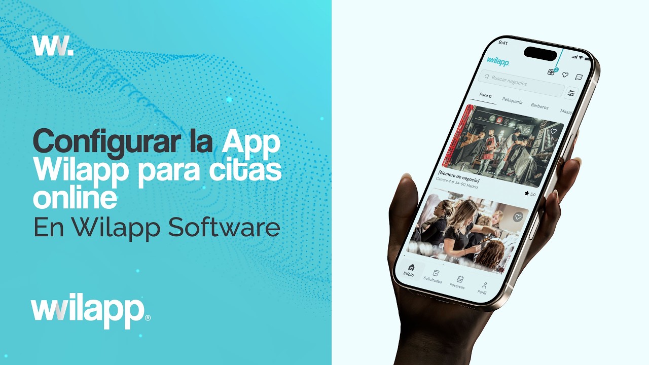 Configurar la App Wilapp para citas online | Reservas 24/7