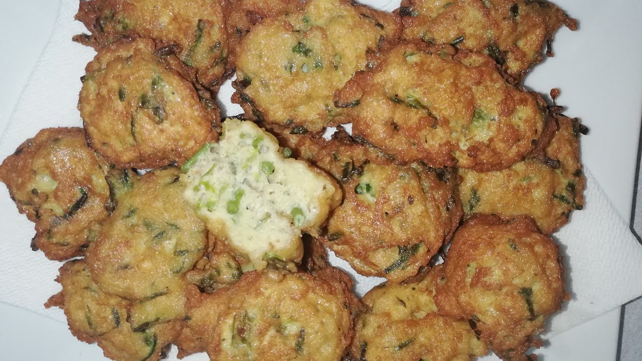 Frittelle di asparagi selvatici