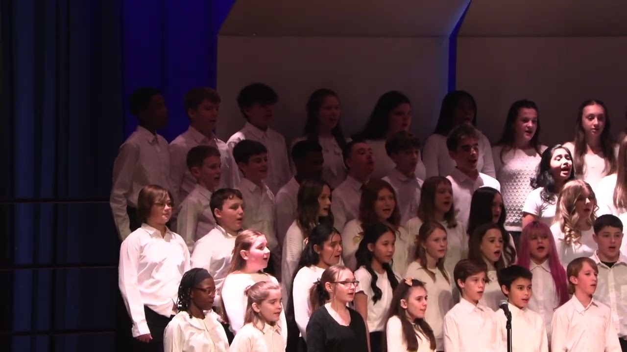 2025 Middle School Winter Choral Concert