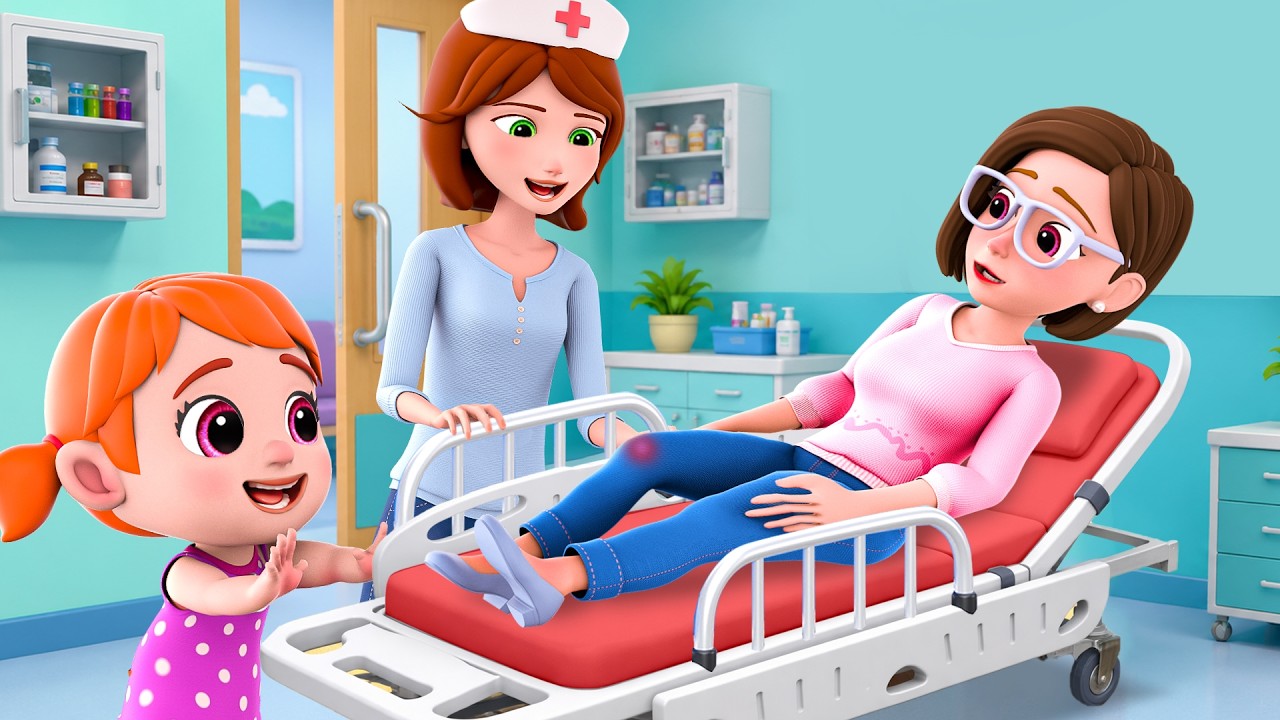 Oh No! Mom Got Hurt! | Super Ambulance Song | Funny Nursery Rhymes & More Kids Songs | YoNeo Kids