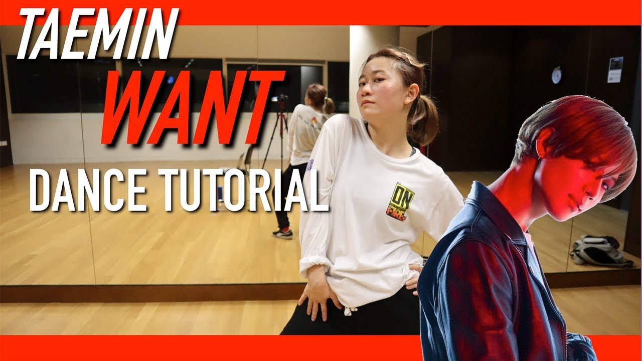 TAEMIN 태민 'WANT' Dance Tutorial | Full w Mirror [Charissahoo]