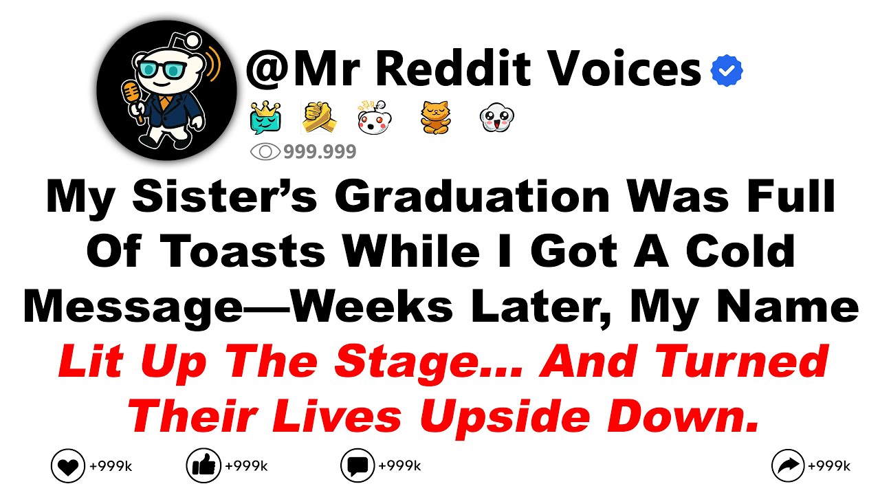 My Sister’s Graduation Was Full Of Toasts While I Got A Cold Message—Weeks Later, My Name Lit Up The