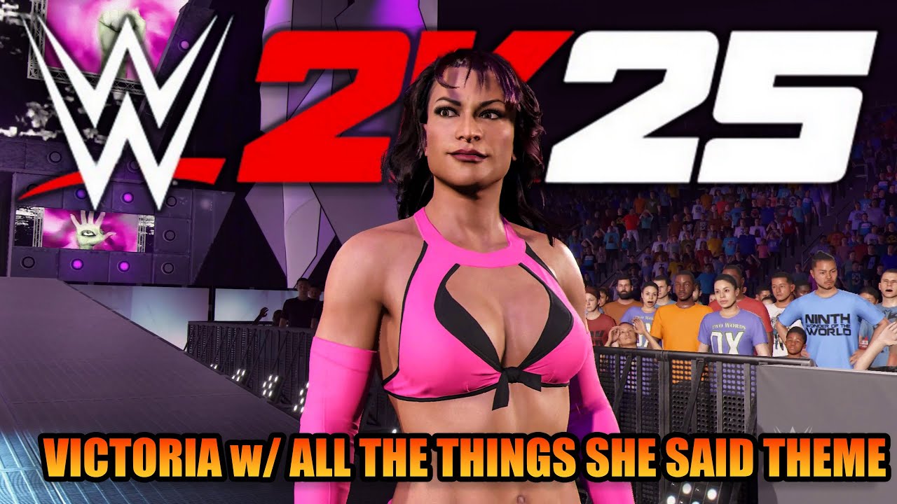 WWE 2K25 DLC: Victoria w/ 