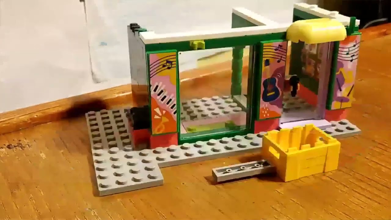 Lego Friends Music shop and Apartment speedbuild