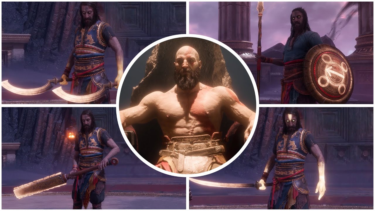 God Of War Ragnarok: Valhalla DLC - All Tyr Boss Fights & Ending