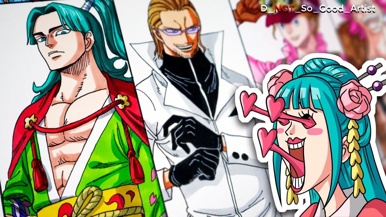 Превращаем популярных женских персонажей One Piece в мужчин! (Рисунок с заменой пола)