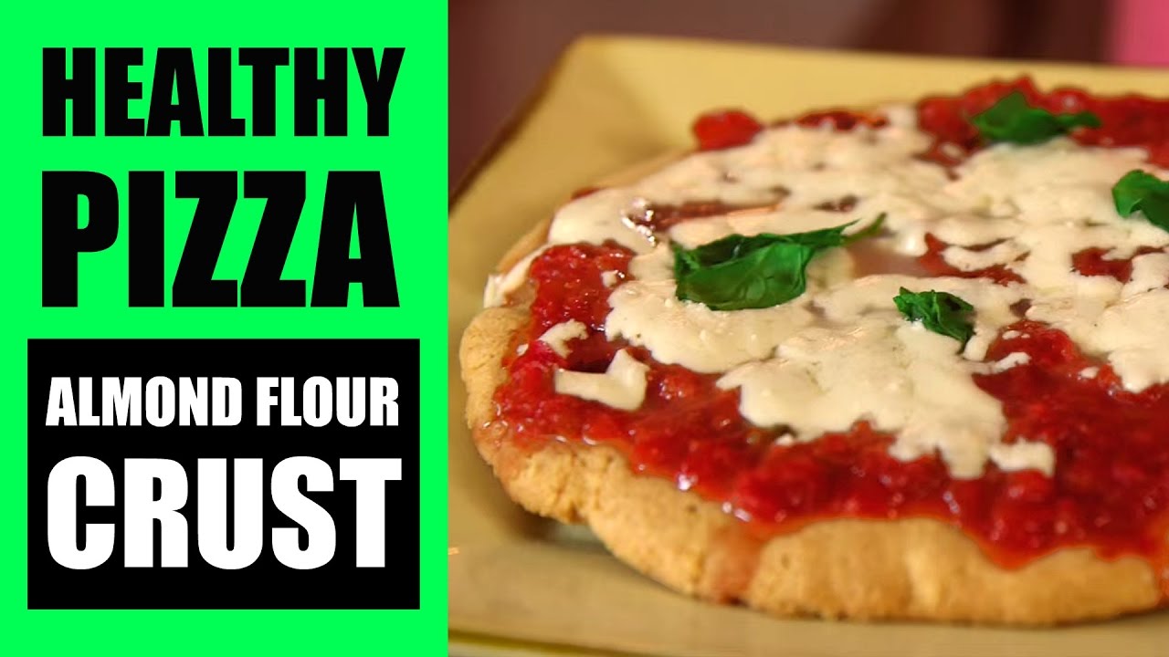2 HEALTHY PIZZA RECIPES WITH ALMOND FLOUR CRUST | Easy Pizza Recipe With Healthy Pizza Crust Dough