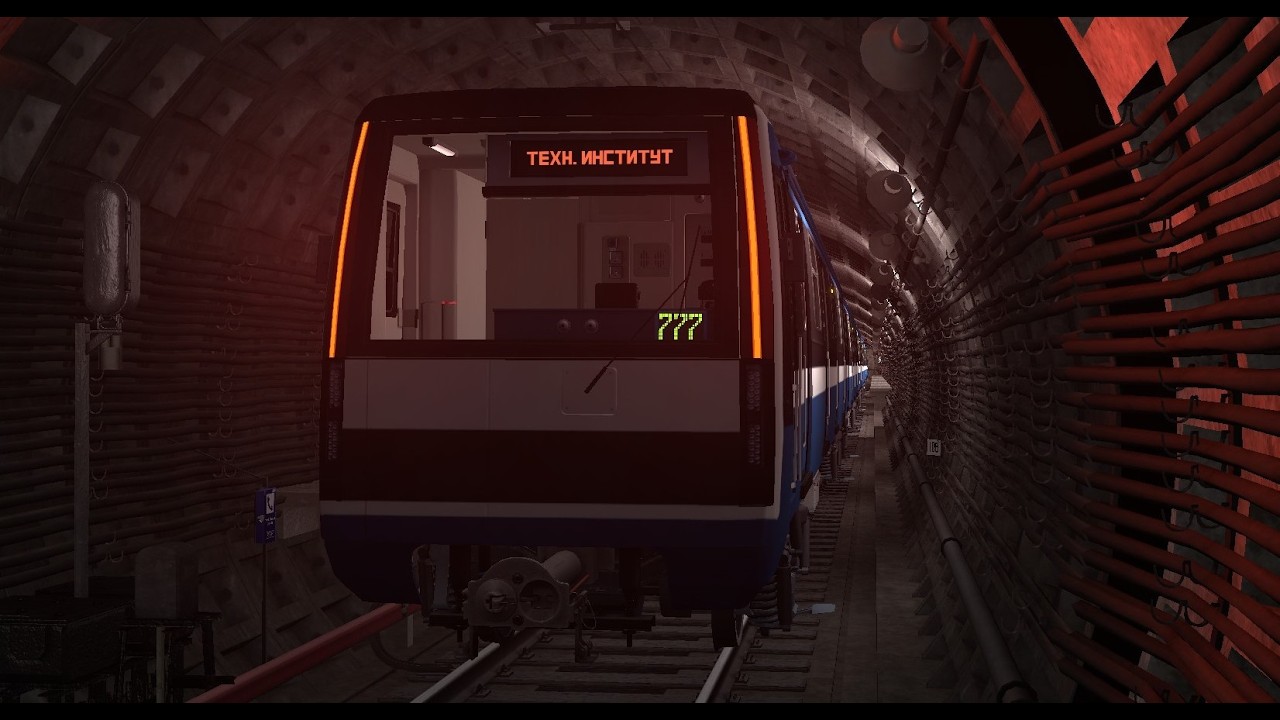 МОСКОВСКО-ПЕТРОГРАДСКАЯ ЛИНИЯ НА 81-722 ЮБИЛЕЙНЫЙ В METROSTROI