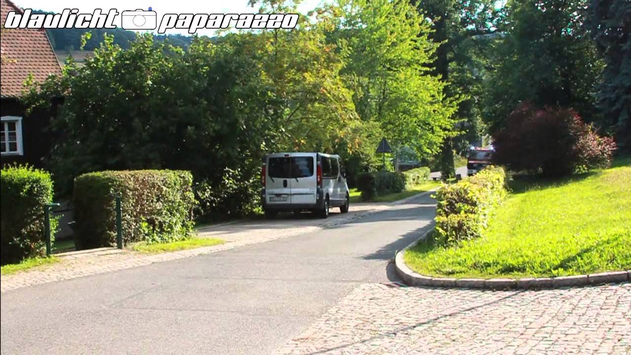 Einsatzfahrt LF 8-TS FF Wehrsdorf