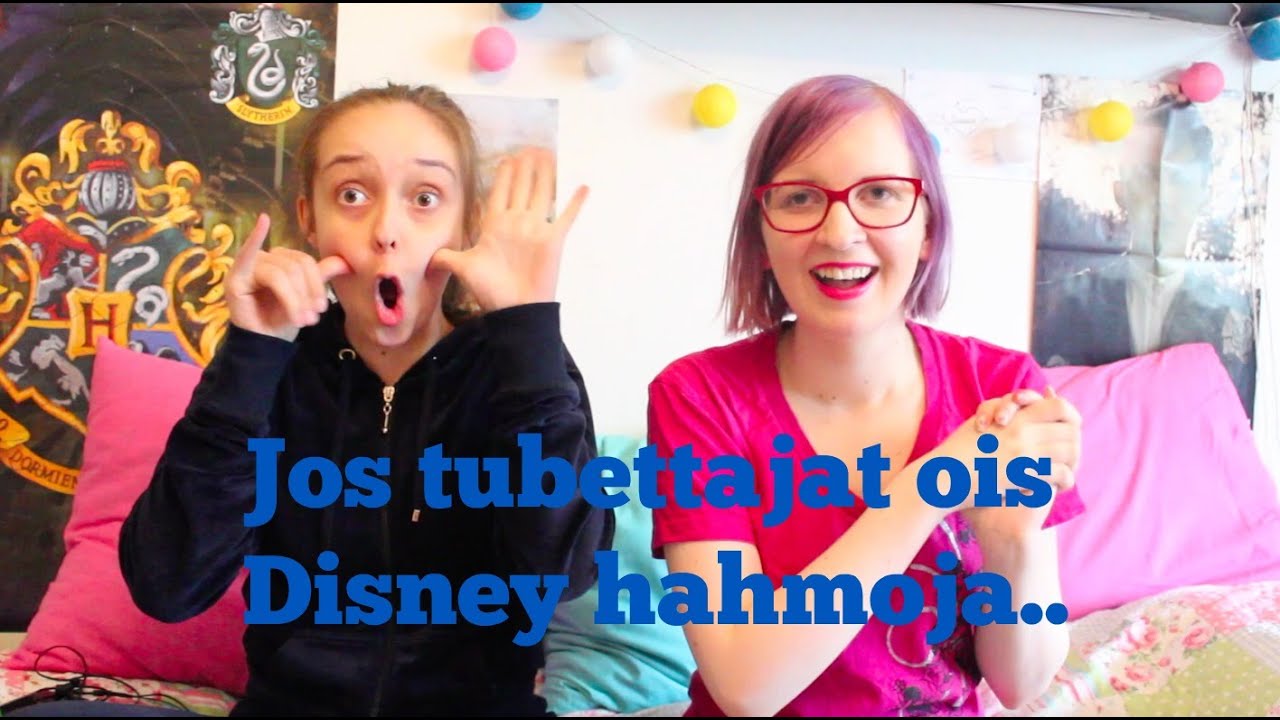 Tubettajat Disney hahmoina