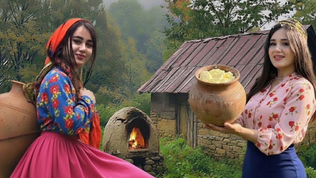 Сельская жизнь вдали от цивилизации | Тяжёлые ежедневные трудности девушек-кочевниц