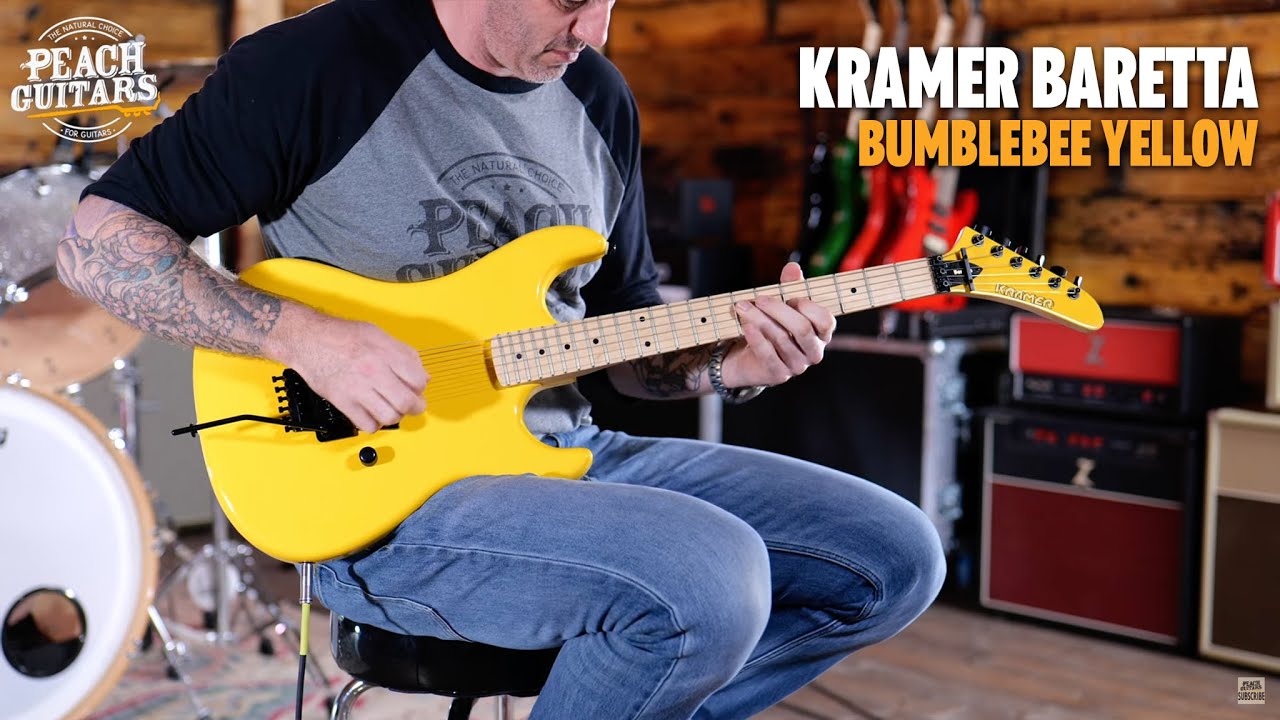 Никаких разговоров...Только звуки | Kramer Baretta Bumblebee Yellow