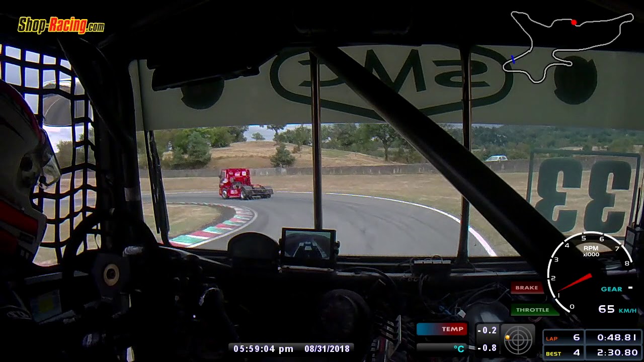 Courses de camion - Charade Onboard - 33 Truck Racing