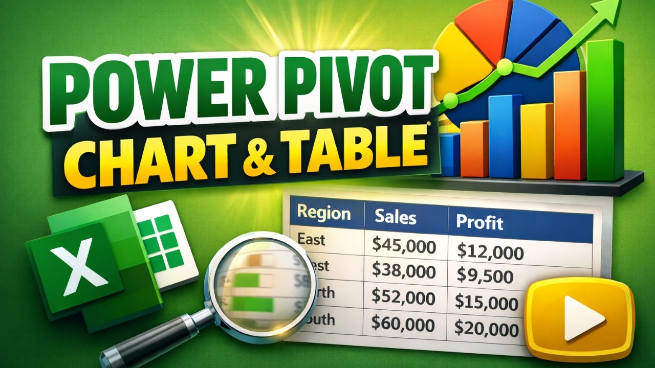 POWER PIVOT In excel | Business Analytics | DU | Sem V |