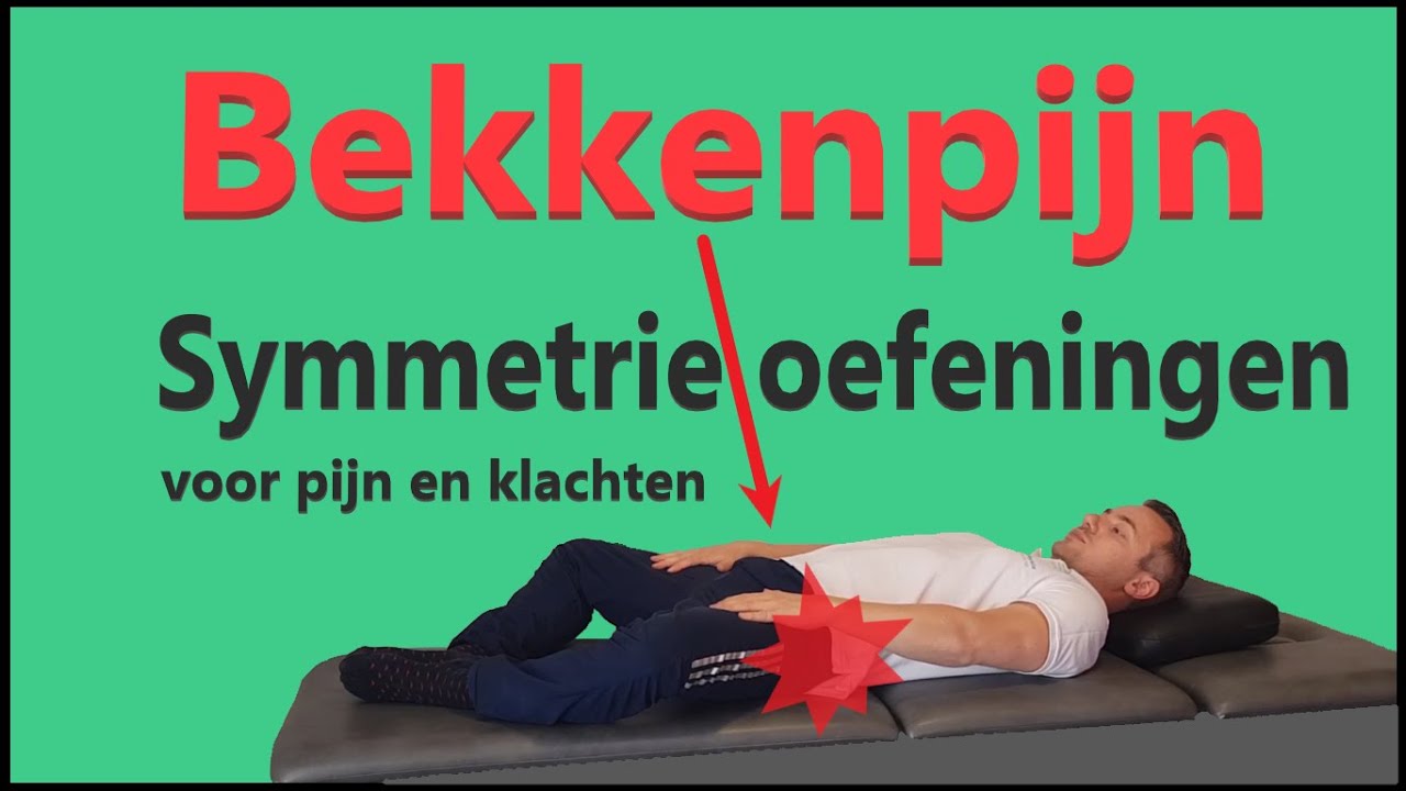 Symmetrie Oefeningen Bekken - bij Bekkenpijn Klachten