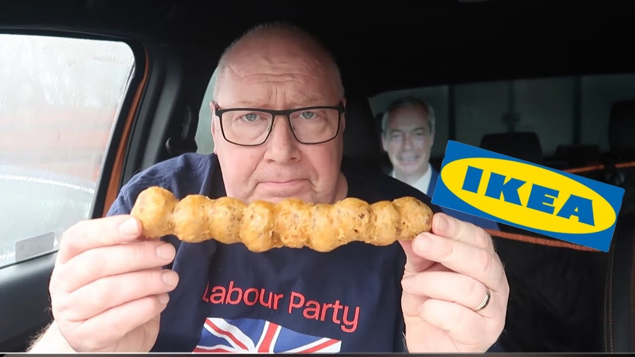 Фрикадельки в кляре от Ikea из закусочной Ruby's Chip Shop в Тринстоуне.