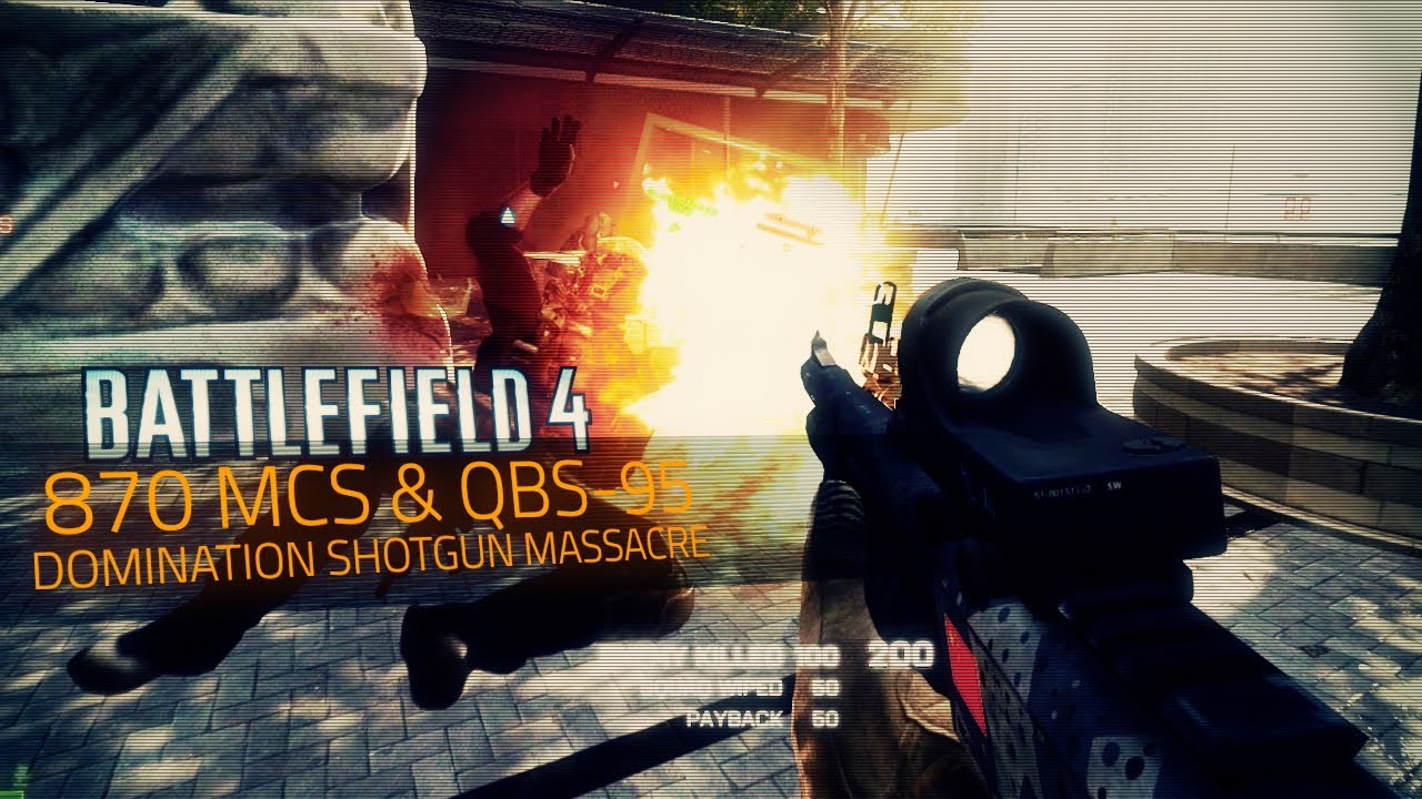 Shotgun Massacre Montage | Battlefield 4: QBS & 870MCS Domination