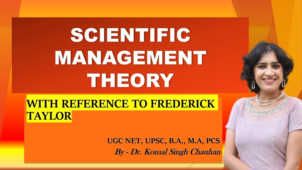 SCIENTIFIC MANAGEMENT THEORY I THEORIES OF ORGANIZATION I Taylorism