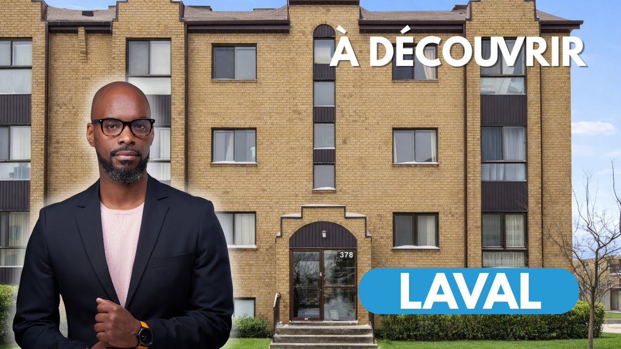 Laval: condo de 2 chambres + stationnement extérieur (Métro Montmorency)