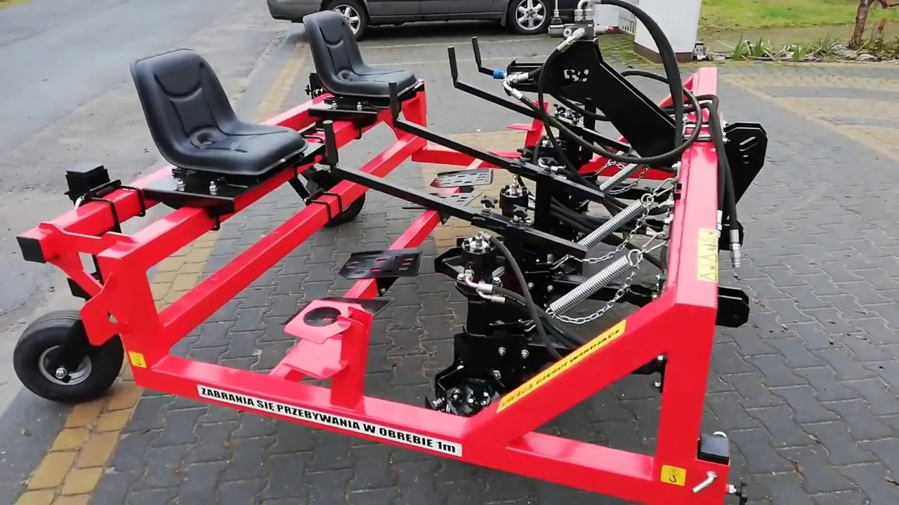 Pielnik hydrauliczny PH 3 dwurzędowy