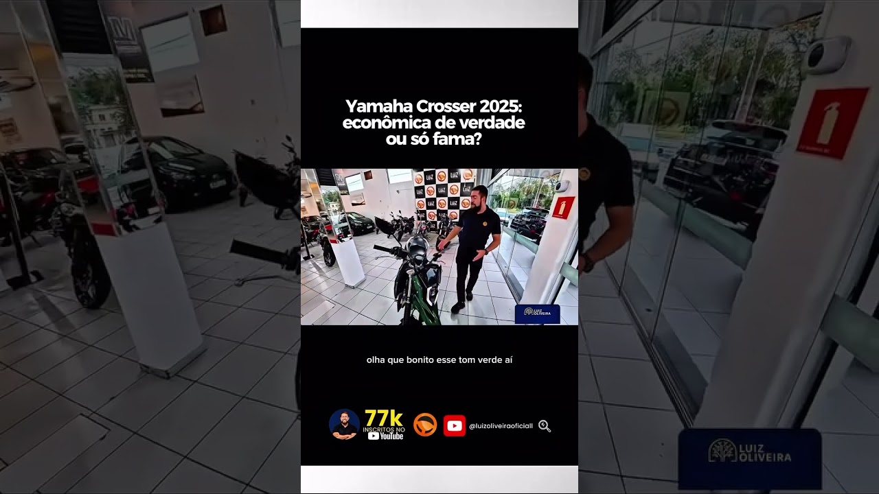 NEGÓCIOS | Yamaha Crosser 2025 #yamaha #crosser #yamahacrosser #crosser150
