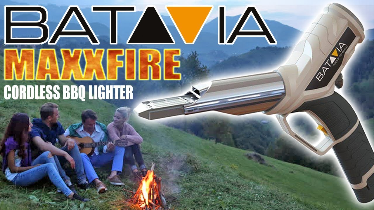 BATAVIA MAXXFIRE | CORDLESS BBQ LIGHTER - Camping Beach Campfire