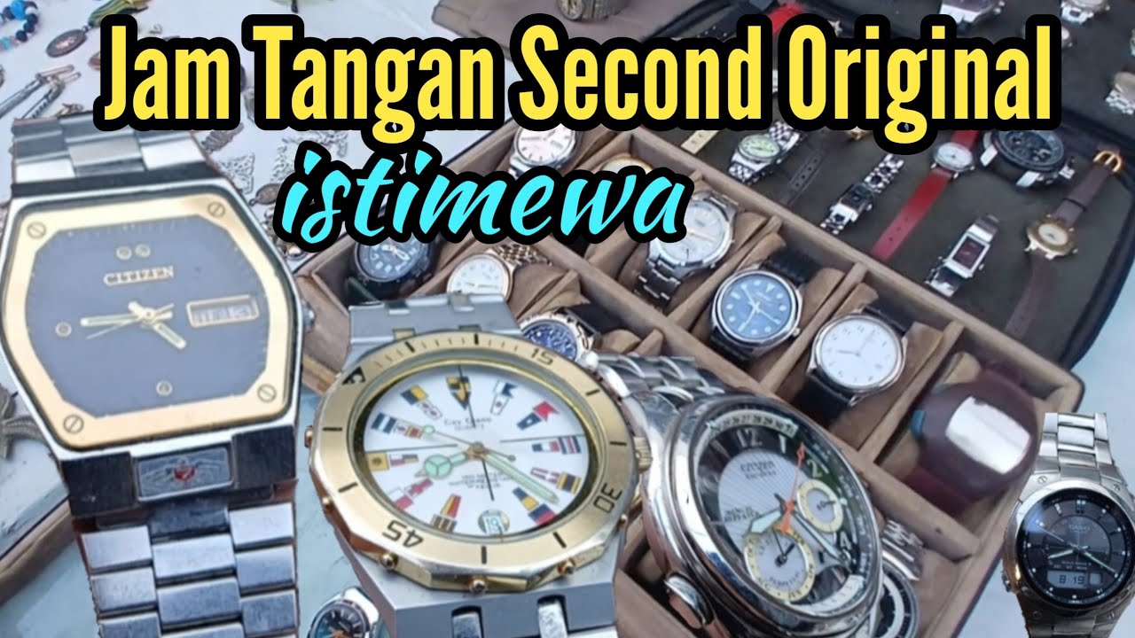 REVIEW JAM SECOND ORIGINAL ‼️ PASAR LOAK JATINEGARA