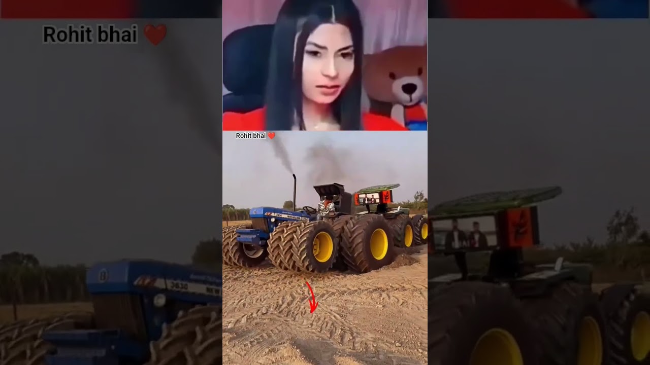 power of swarajnishu bhai ❤🚀#trendingshorts #viralvideos #tractor #stunt #rohitbhaistunt #viralsong