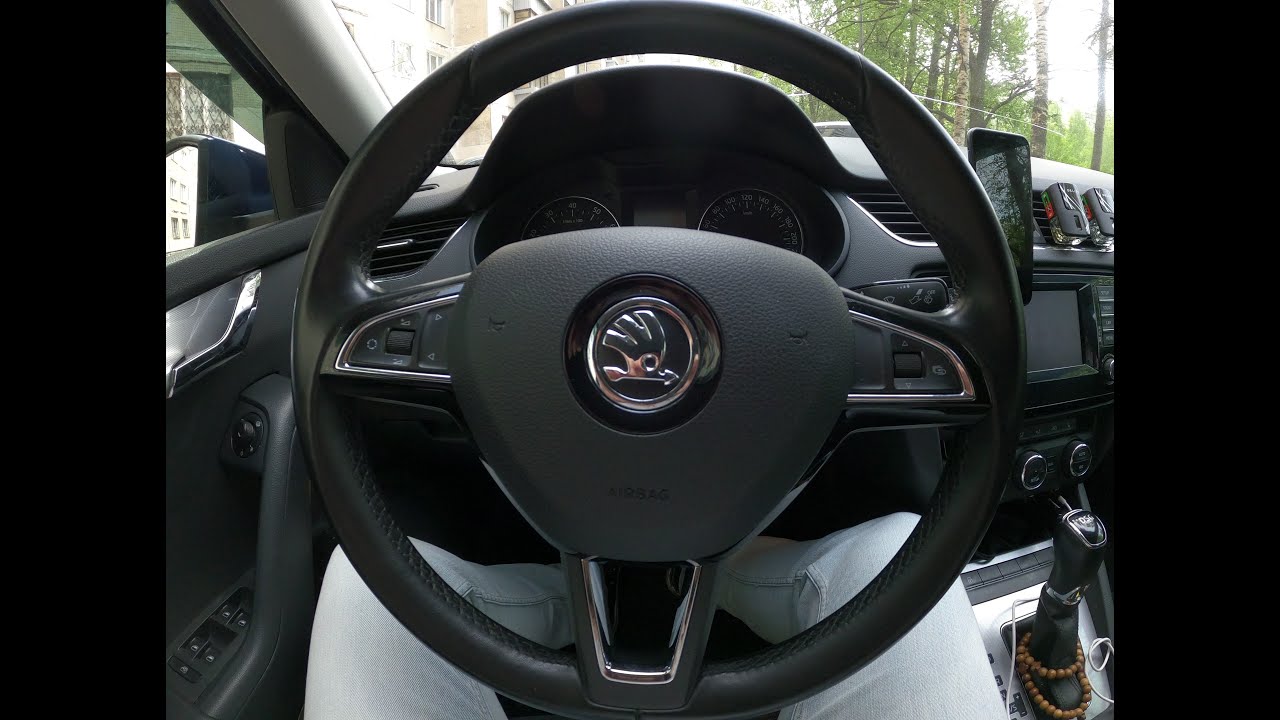 Как снять подушку безопасности в руле и сам руль Skoda Octavia, Superb, Rapid, Kodiaq, Fabia