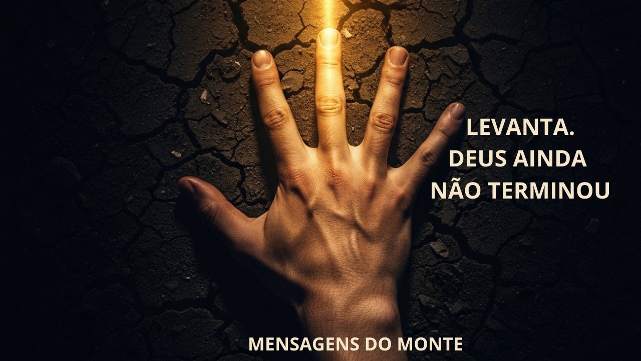 ELES ACHARAM QUE TE DERRUBARAM — NÃO SABIAM QUE DEUS AINDA NÃO TINHA FALADO - MIQUÉIAS 7:7-8.