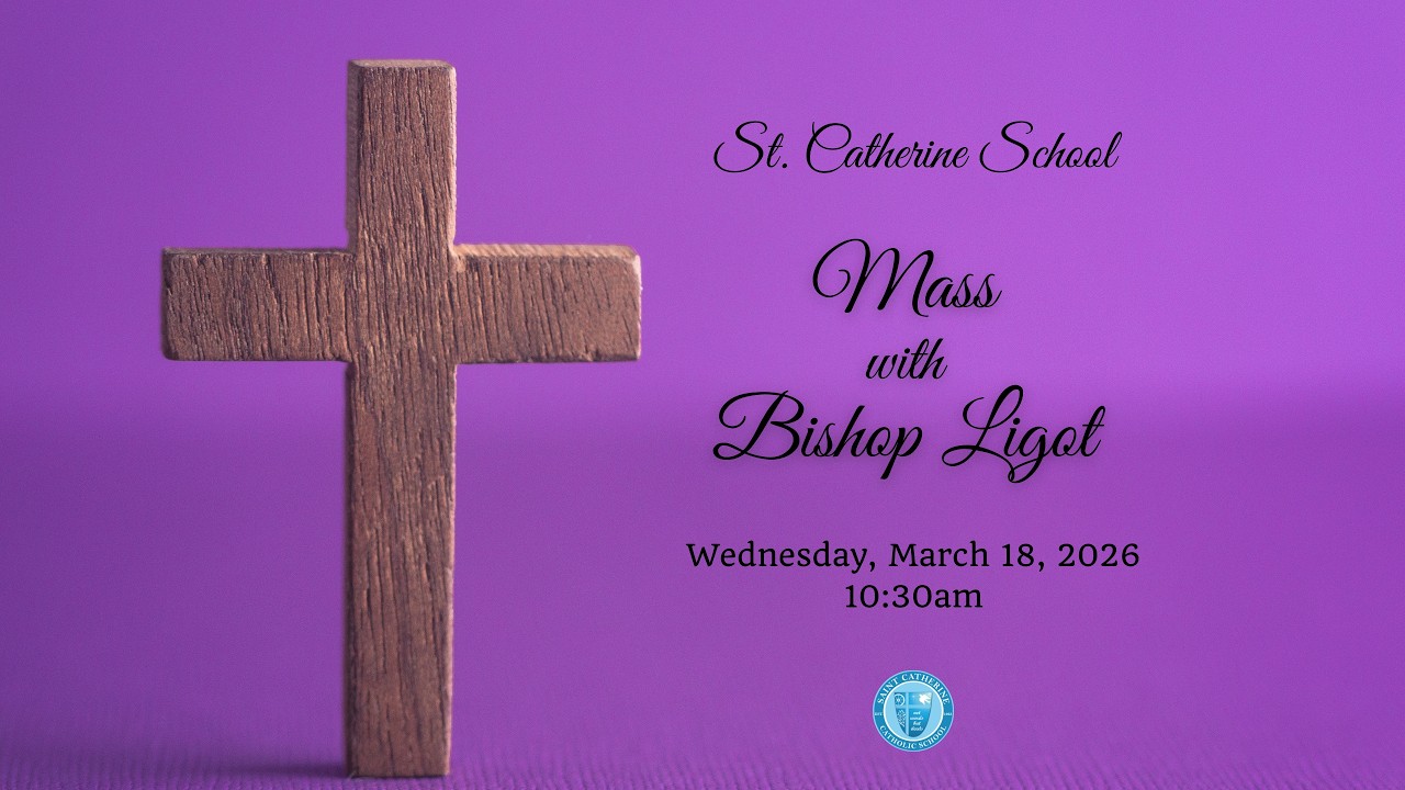 Mass with Bishop Ligot, Wednesday, March 18, 2026 at 10:30