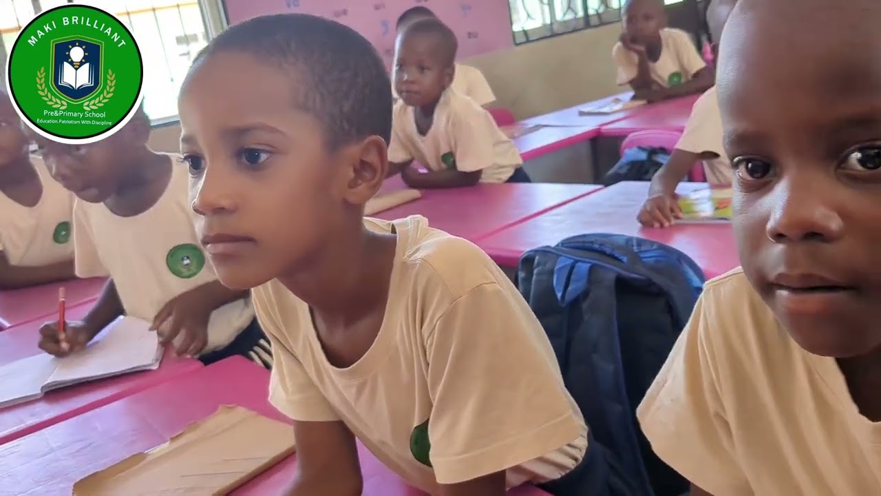 Wanafunzi wa darasa la kwanza wamejifunza silabi na maneno #makibrilliantschool #silabi