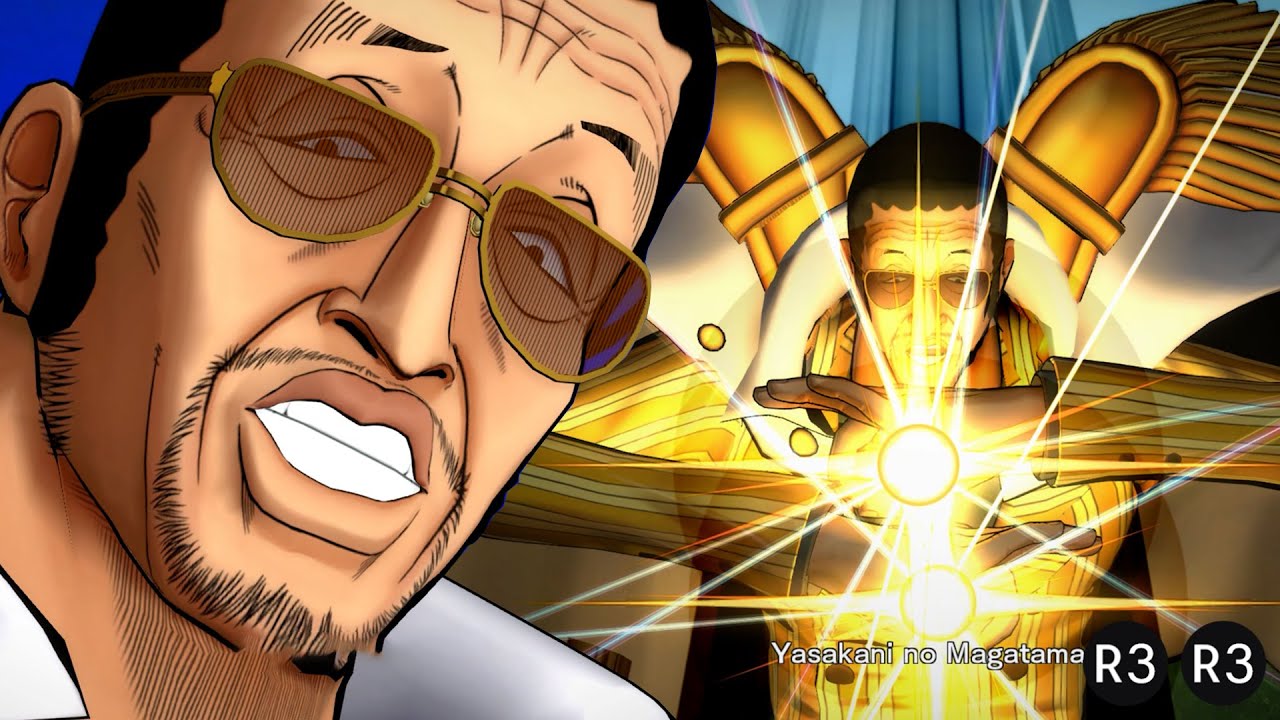 One Piece Burning Blood - Kizaru Complete Moveset