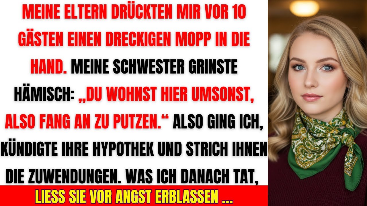 „An Thanksgiving gaben mir meine Eltern einen Mopp – am Montag brach alles zusammen“