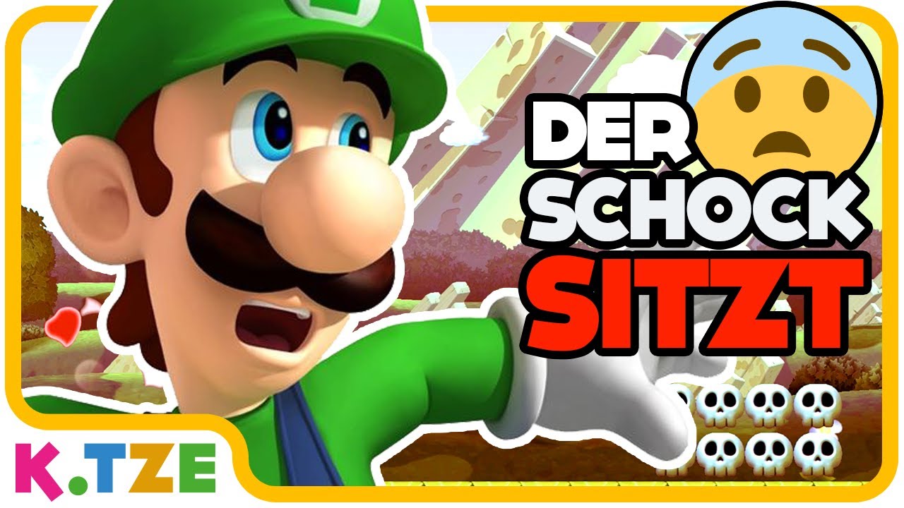 Luigis Schockmoment 😱😰 Super Mario Maker 2 | K.Tze